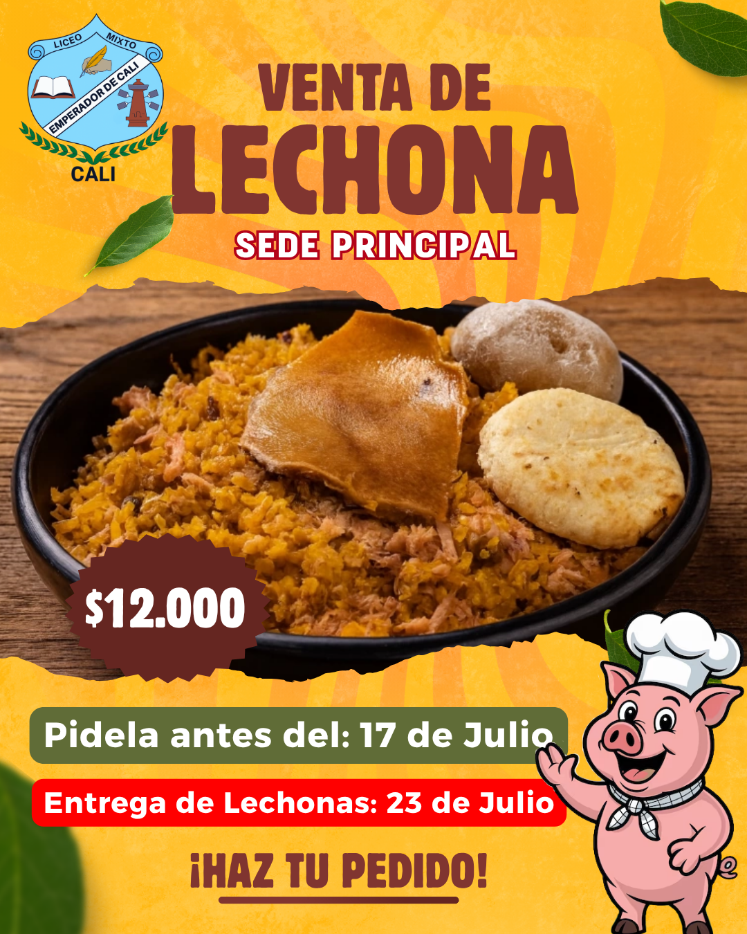 Anuncio del Liceo