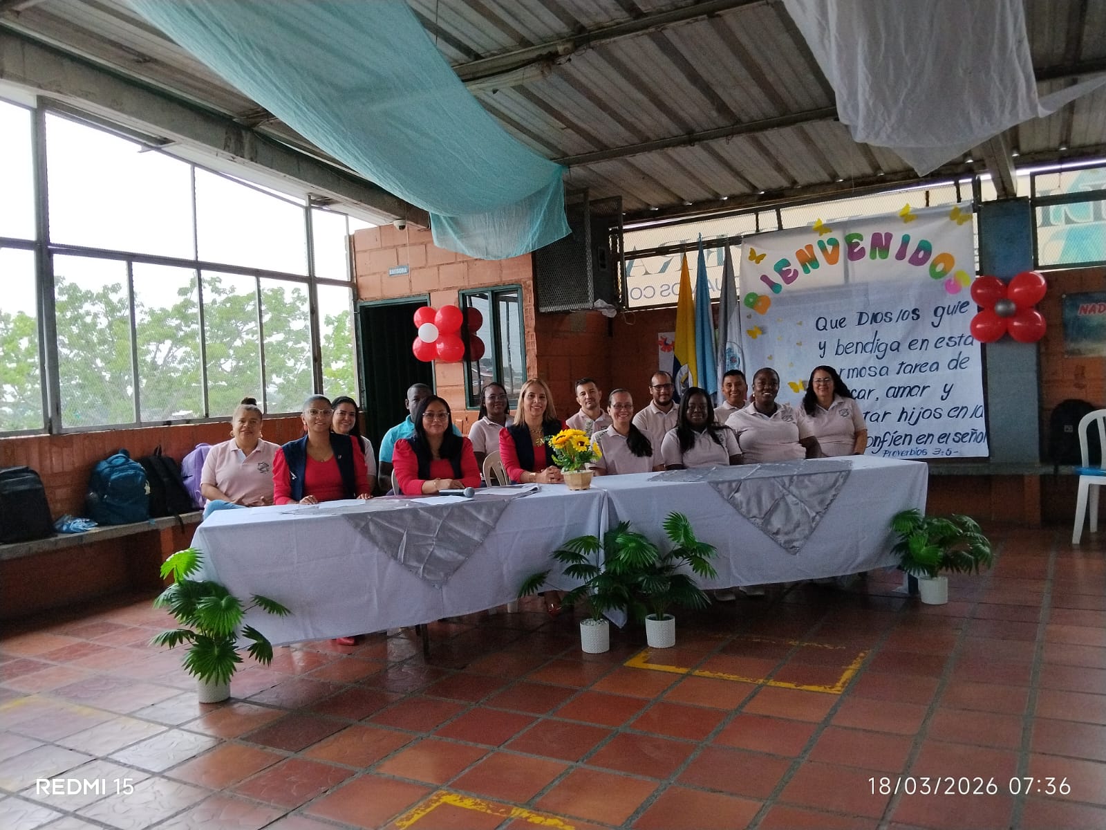 Foto grupal de Docentes